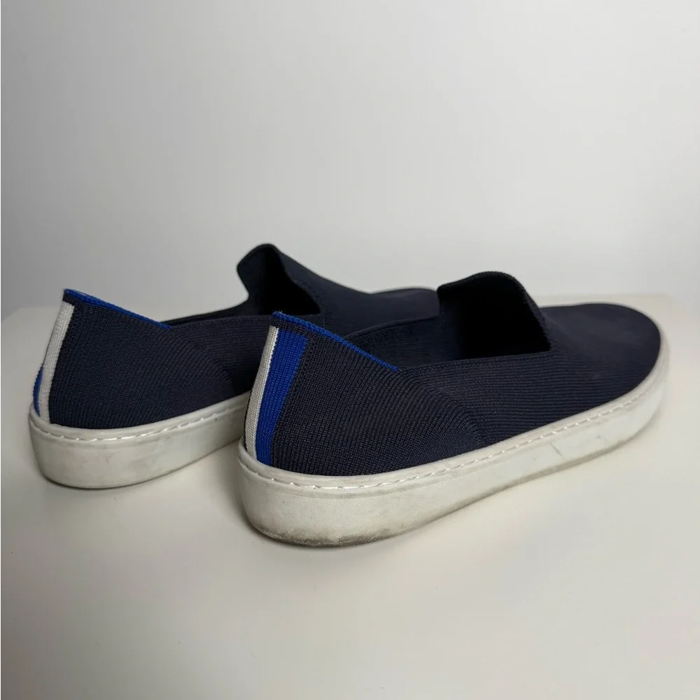 Rothy's Deep Blue Slip-On Sneakers - Picture 11 of 15